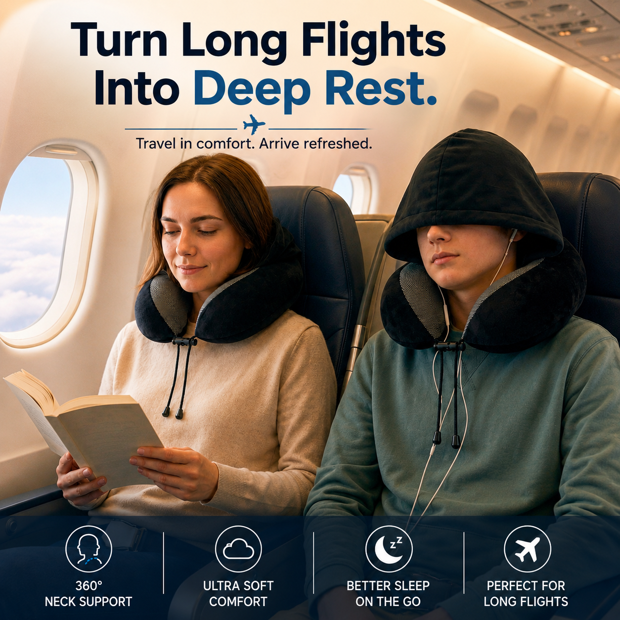 Dormelio™ Travel Neck Pillow