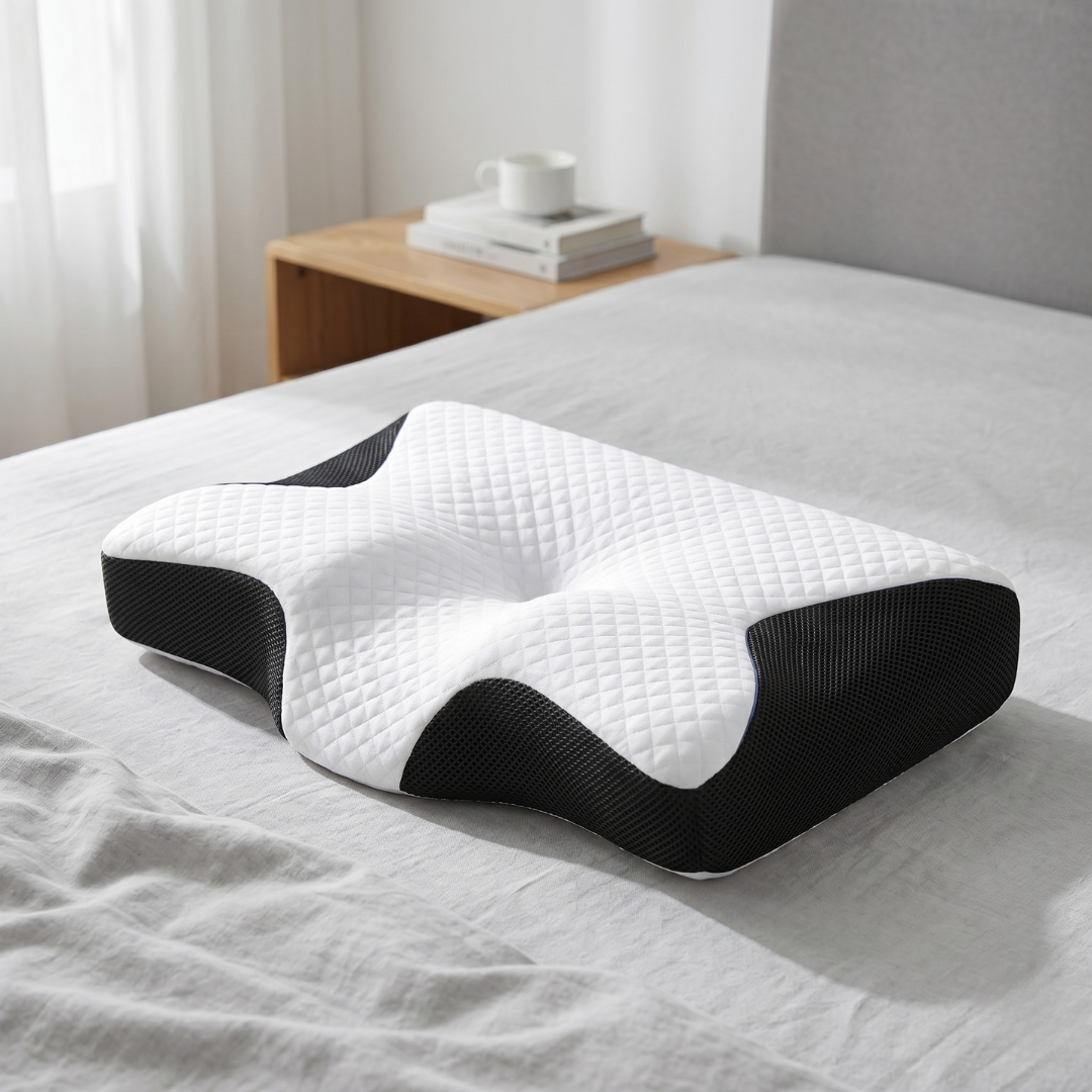 Everything your neck deserves, while you sleep.